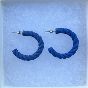 Handmade hoop earrings